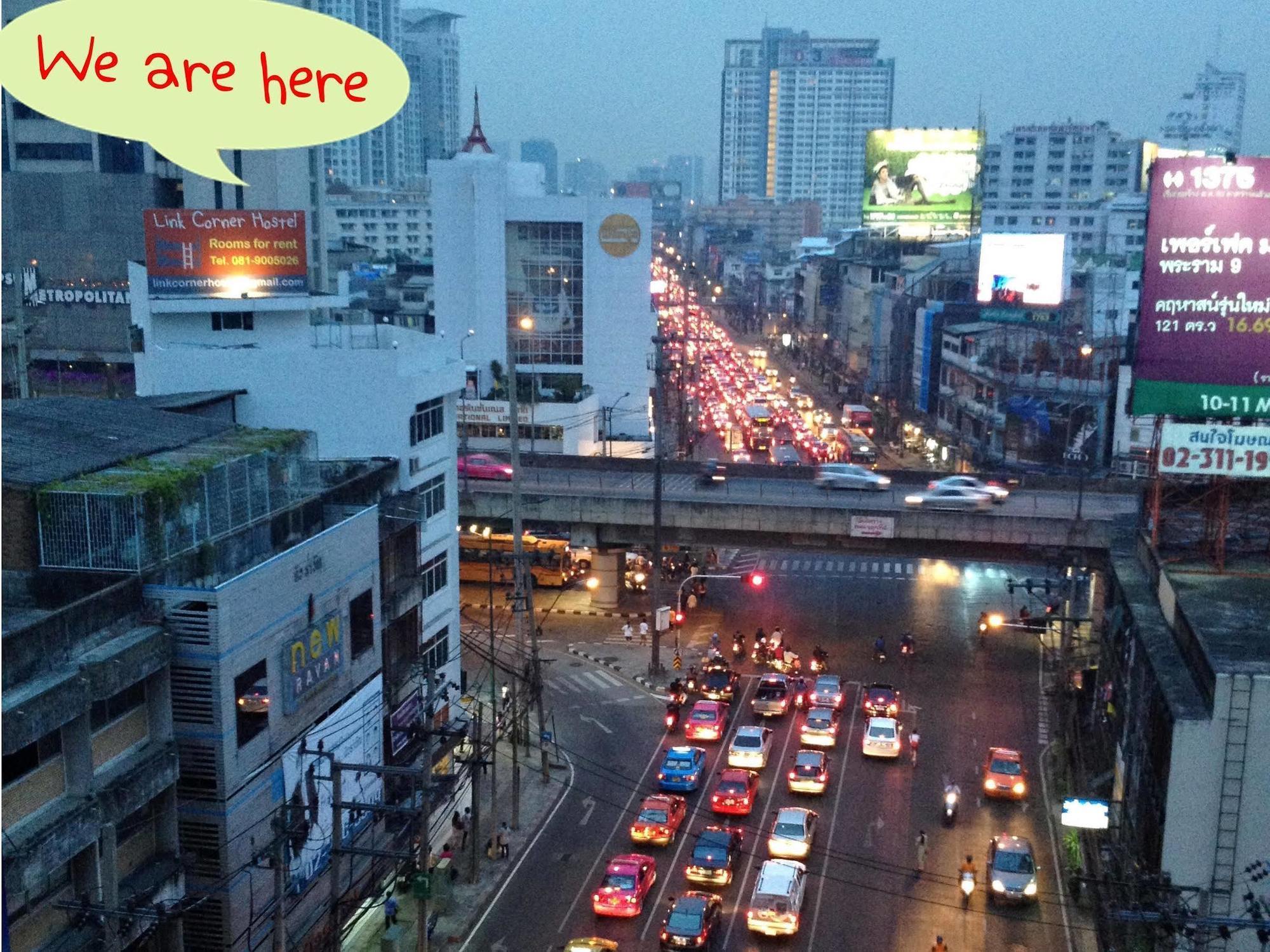 Link Corner Hostel Bangkok Luaran gambar
