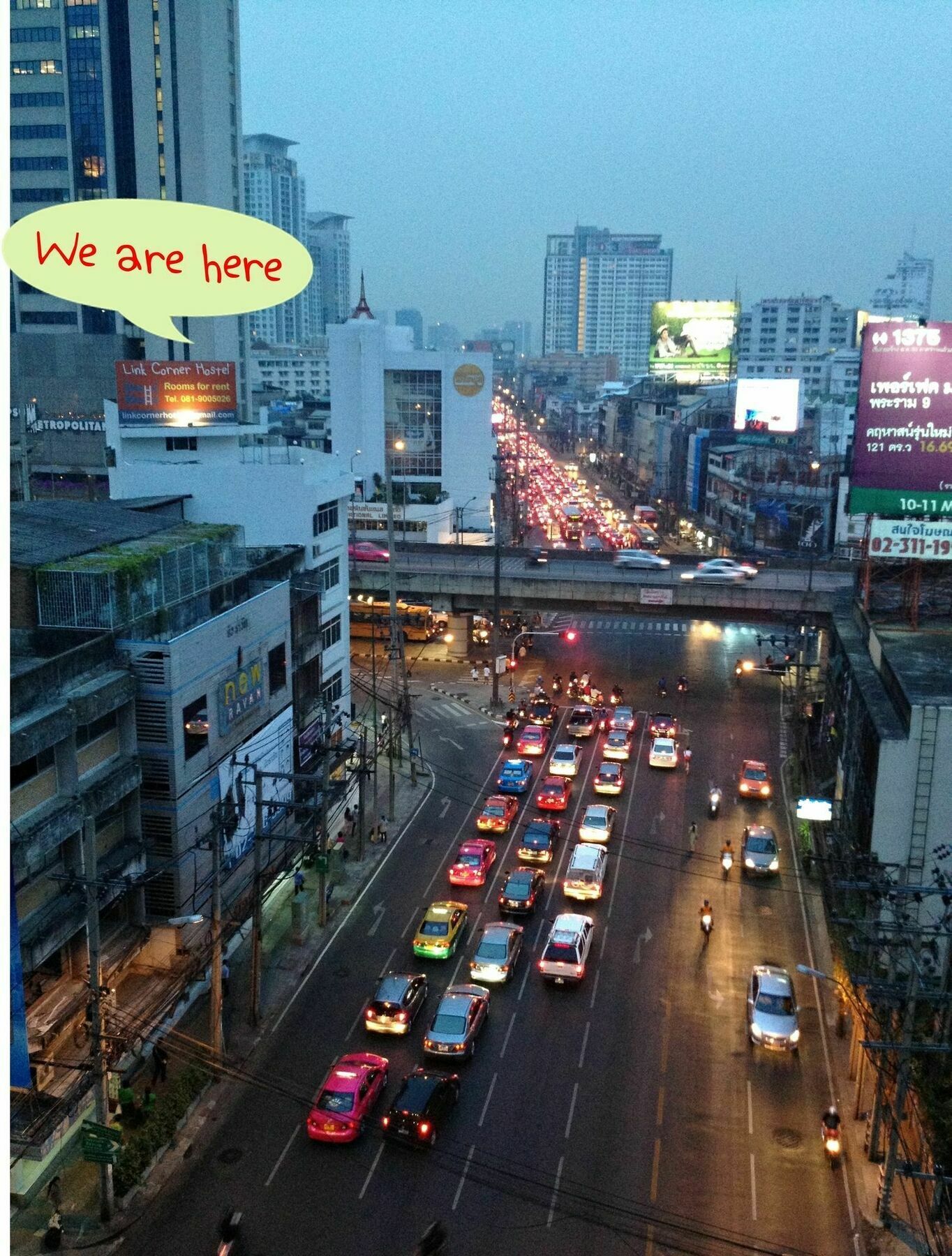 Link Corner Hostel Bangkok Luaran gambar