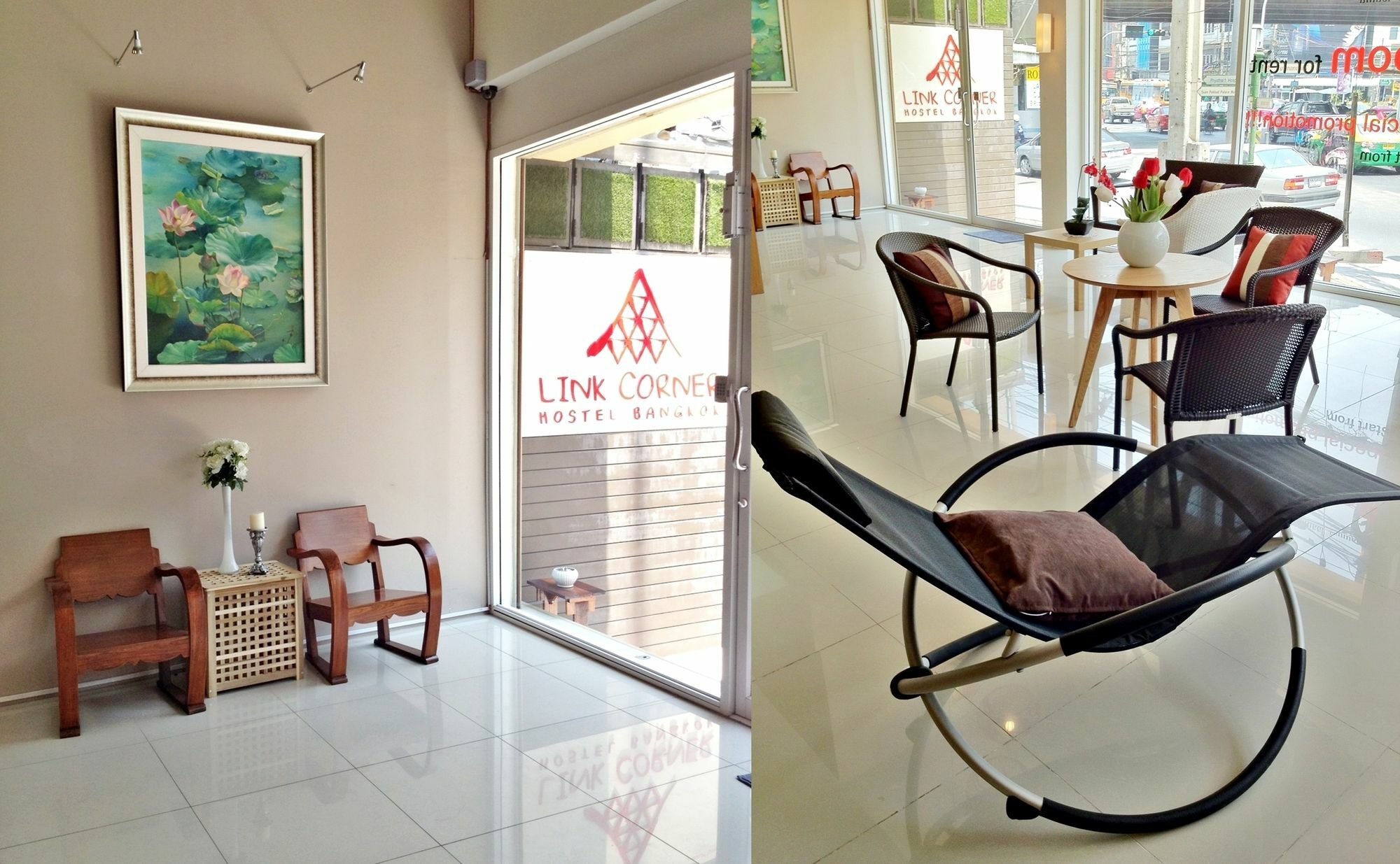 Link Corner Hostel Bangkok Luaran gambar